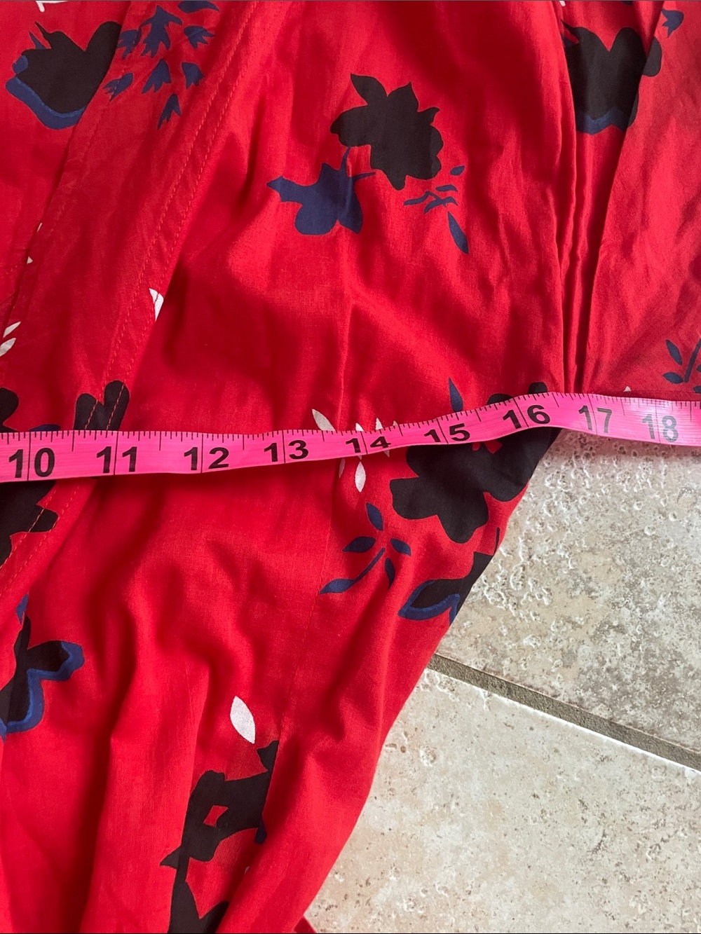 Apiece Apart Amaro Wrap Dress Red Floral - Picture 11 of 14
